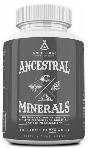 Ancestral Supplements Minerals & Electrolytes 180 Capsules