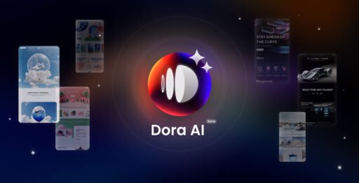 Dora AI 3D website builder - create animated sites with no coding