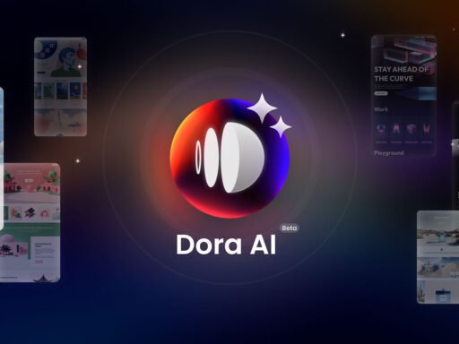 Dora AI 3D website builder - create animated sites with no coding